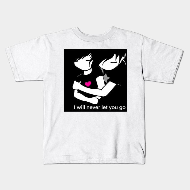 I will never let you go Kids T-Shirt by Smoky Lemon